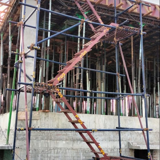 MS Scaffolding Staircase Rental Service
